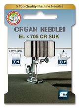 Jehly 705H pro coverlock, na pleteninu  sla 80, balen 5 ks - kliknte pro vce informac