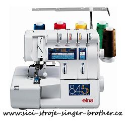 Overlock a Coverlock v jednom Elna 845