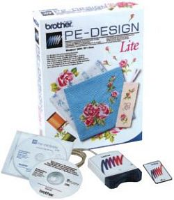 PE-Design Lite program na tvorbu výšivek - klikněte pro větší náhled
