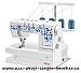 Coverlock Elna Easycover - spodem kryc Overlock a Coverlock v jednom Elna 845 - kliknte pro vce informac